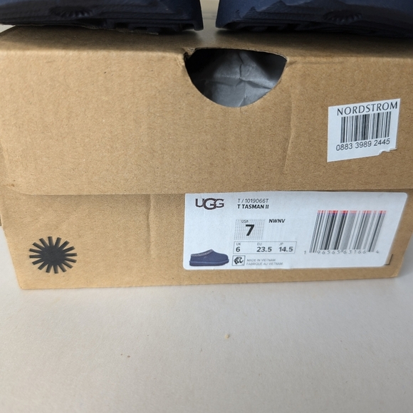 Kids' Tasman II Embroidered Water Resistant Navy Slipper...Size 7T - Picture 5 of 8